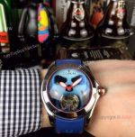 Corum Bubble 47 Flying Tourbillon SS Blue Watch - Best Replica